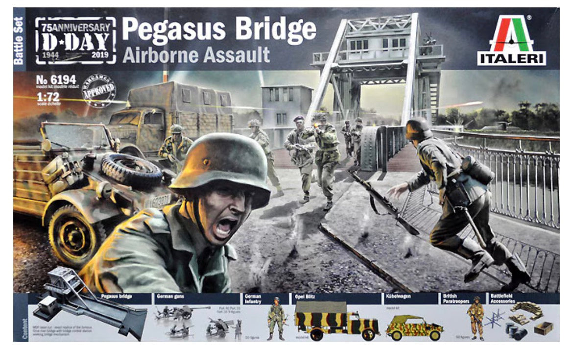 Italeri 6194 Pegasus Bridge Airborne Assault