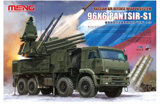 MENG SS-016 Russian Air Defence Weapon System 96K6 Pantsir-S1
