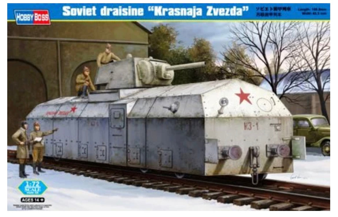 Hobbyboss 82912 Soviet draisine “Krasnaja Zvezda”