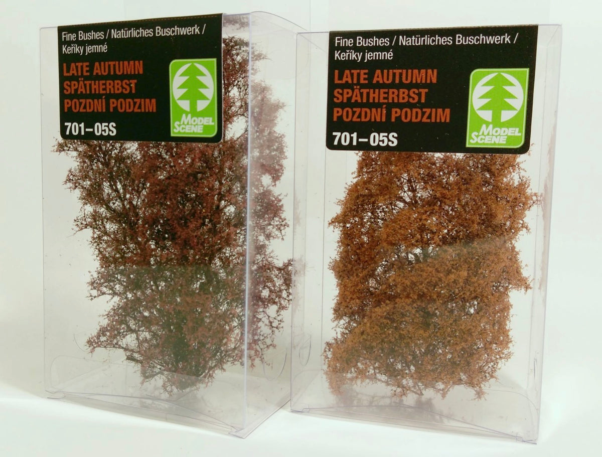 Model Scene 701-05S Minipack Natur Fine Bushes - Late Autumn