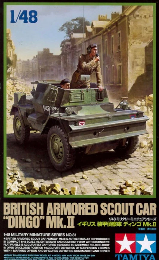 Tamiya 32581 British Armoured Scout Car “Dingo” Mk.II