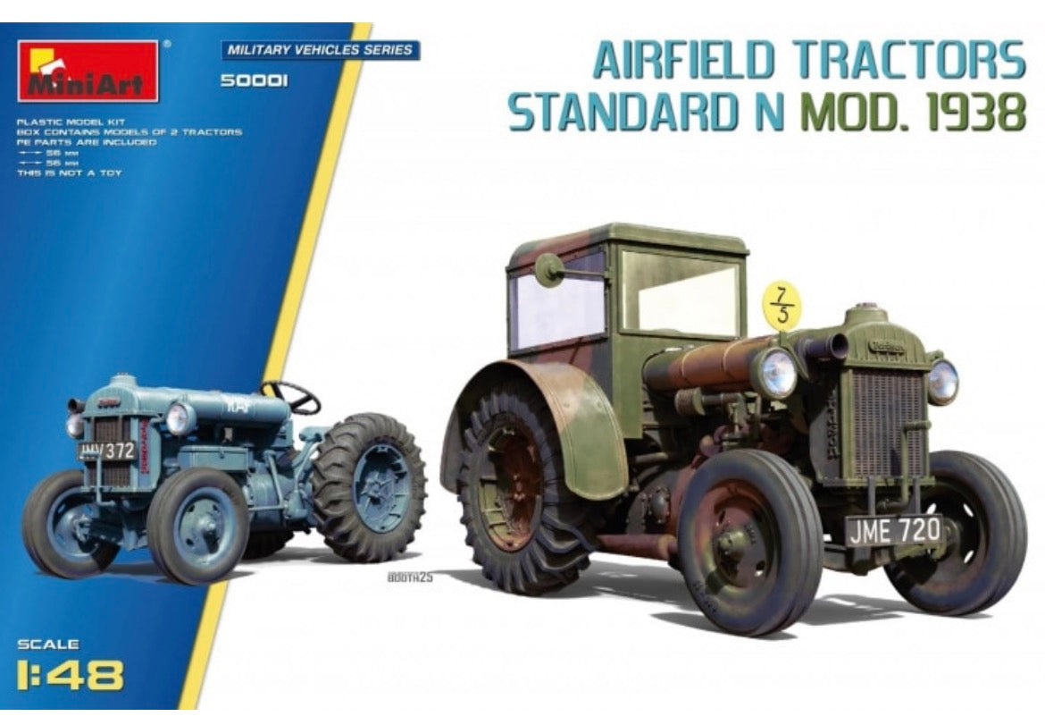 Miniart 50001 Airfield Tractors Standard N Mod. 1938