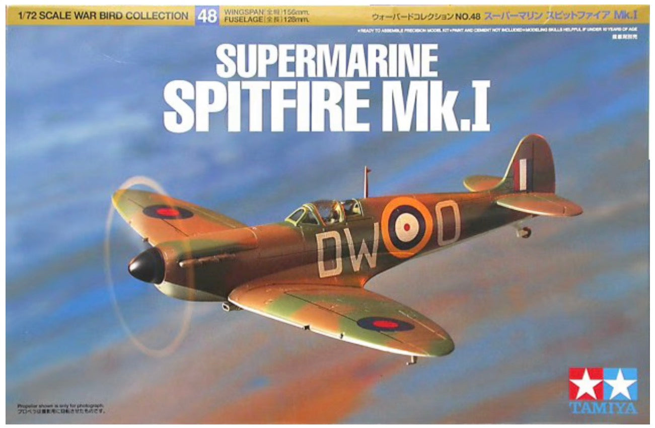 Tamiya 60748 Supermarine Spitfire Mk.1