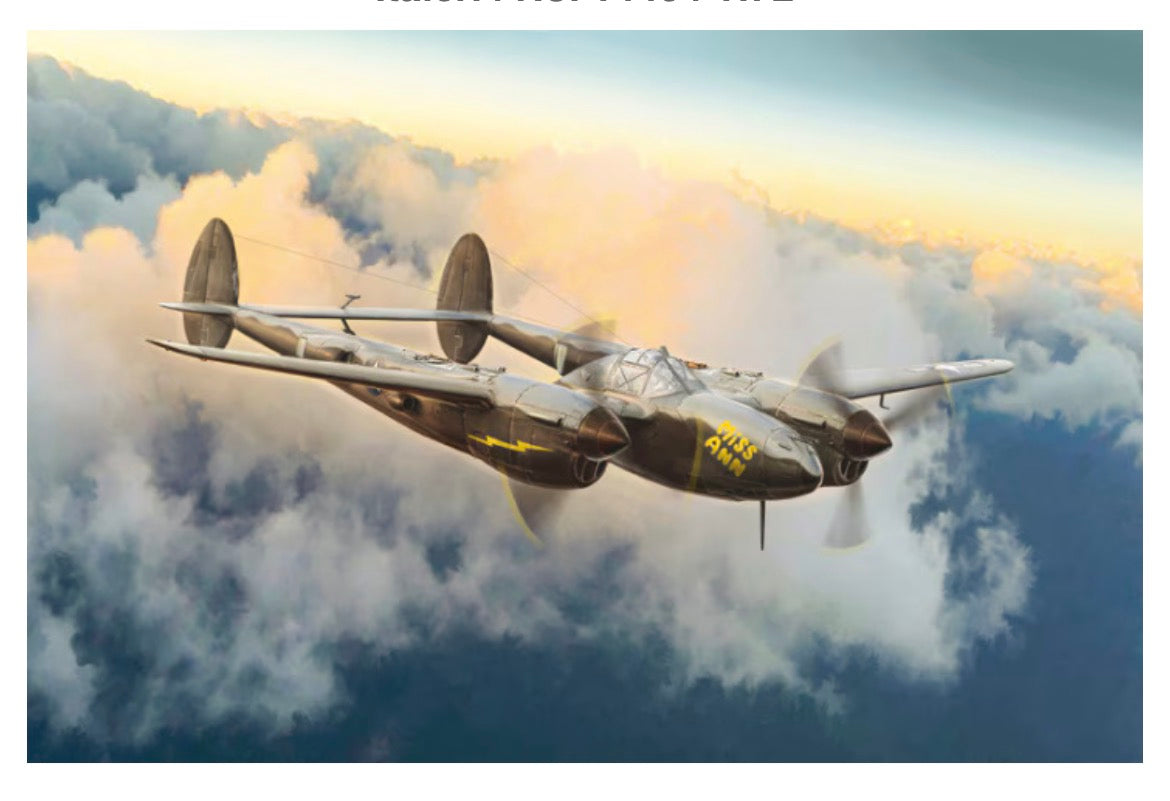 Italeri 1446 P-38J Lightning