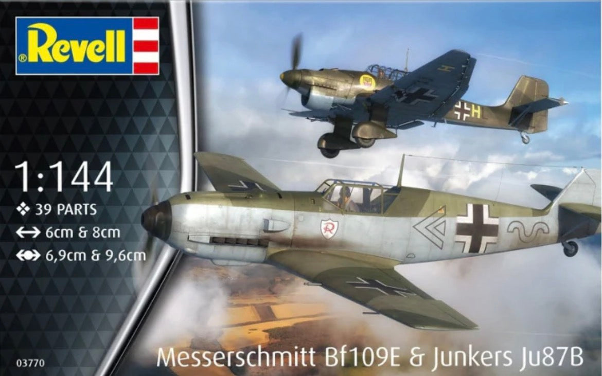 Revell 03770 Messerschmitt Bf109E & Junkers Ju87B