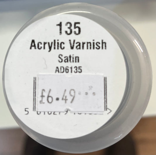 Humbrol Acrylic Satin Varnish