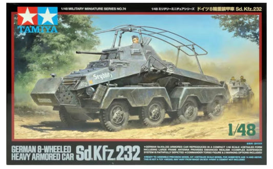 Tamiya 32574 German 8-Wheeled Heavy Armoured Car Sd.Kfz.232