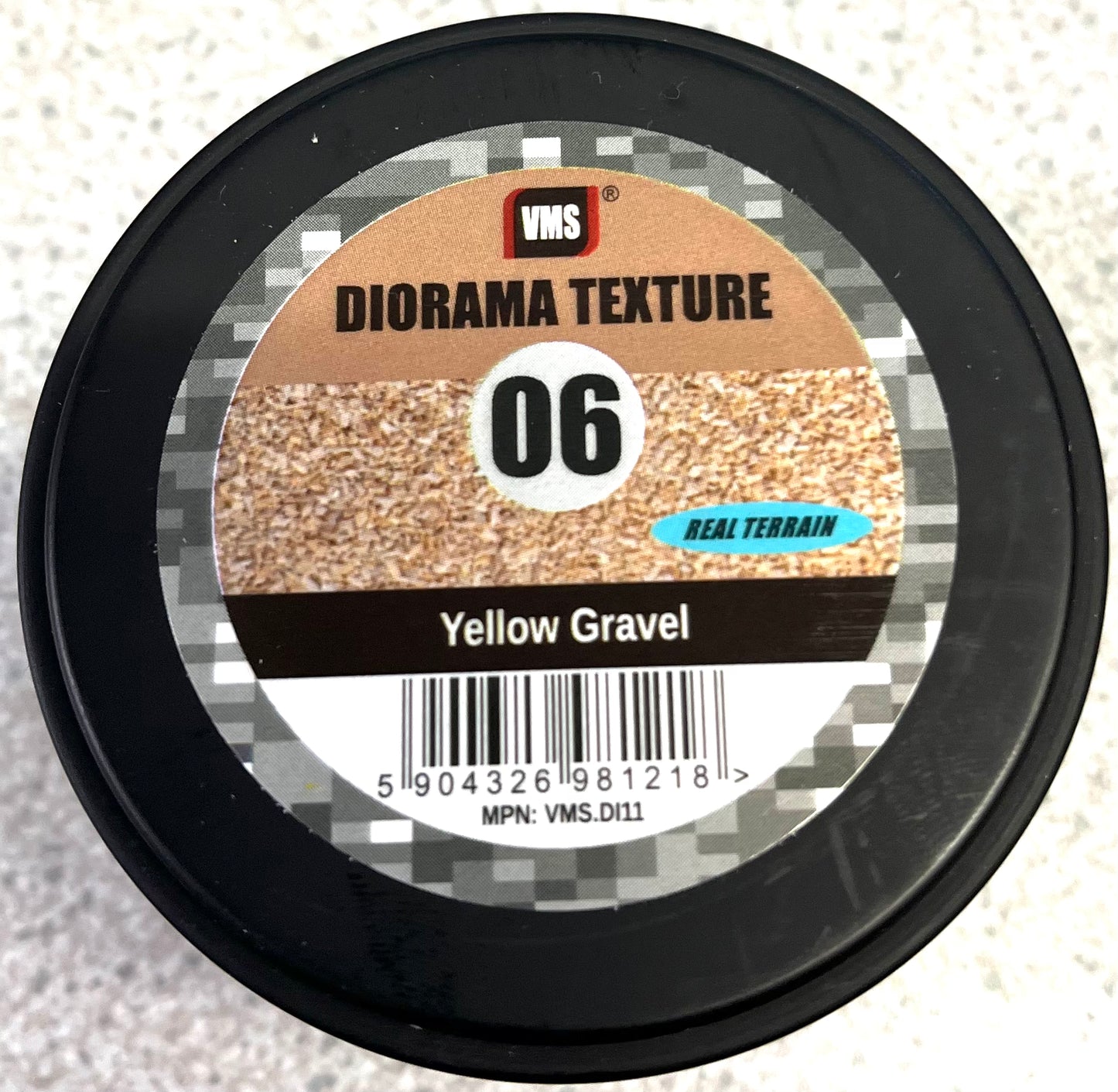 VMS Diorama Texture 06 Yellow Gravel