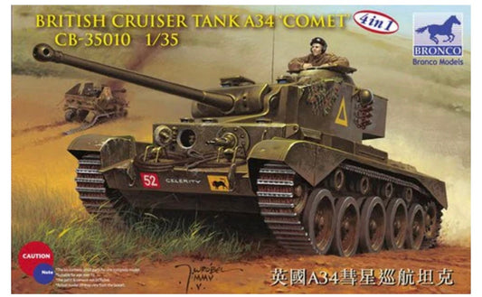 Bronco CB35010SP British Cruiser Tank A34 Comet