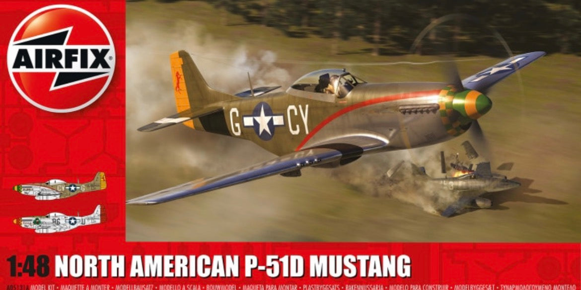 Airfix A05131A North American P-51D Mustang
