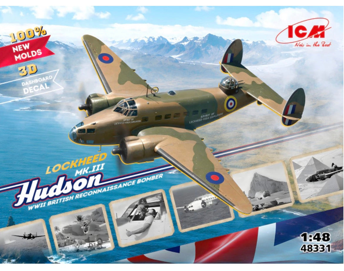 ICM 48331 Lockheed Hudson MKIII