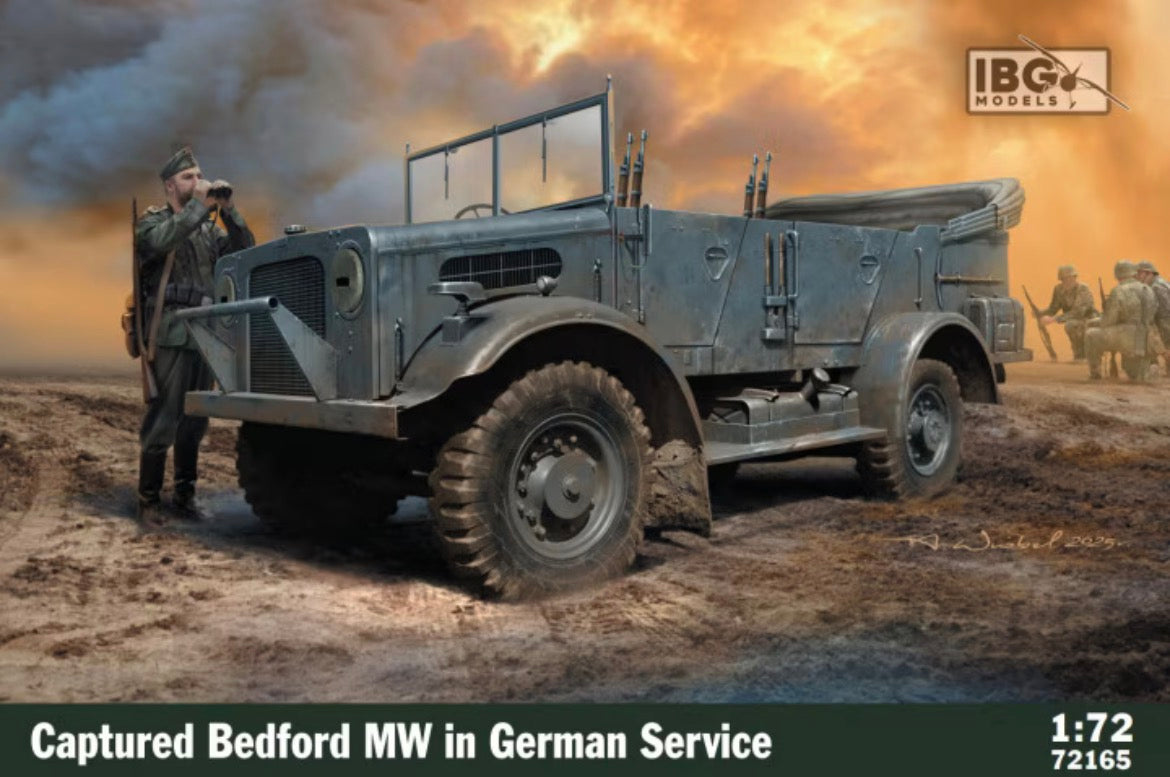 IBG Models 72165 Captured Bedford MW in German Service