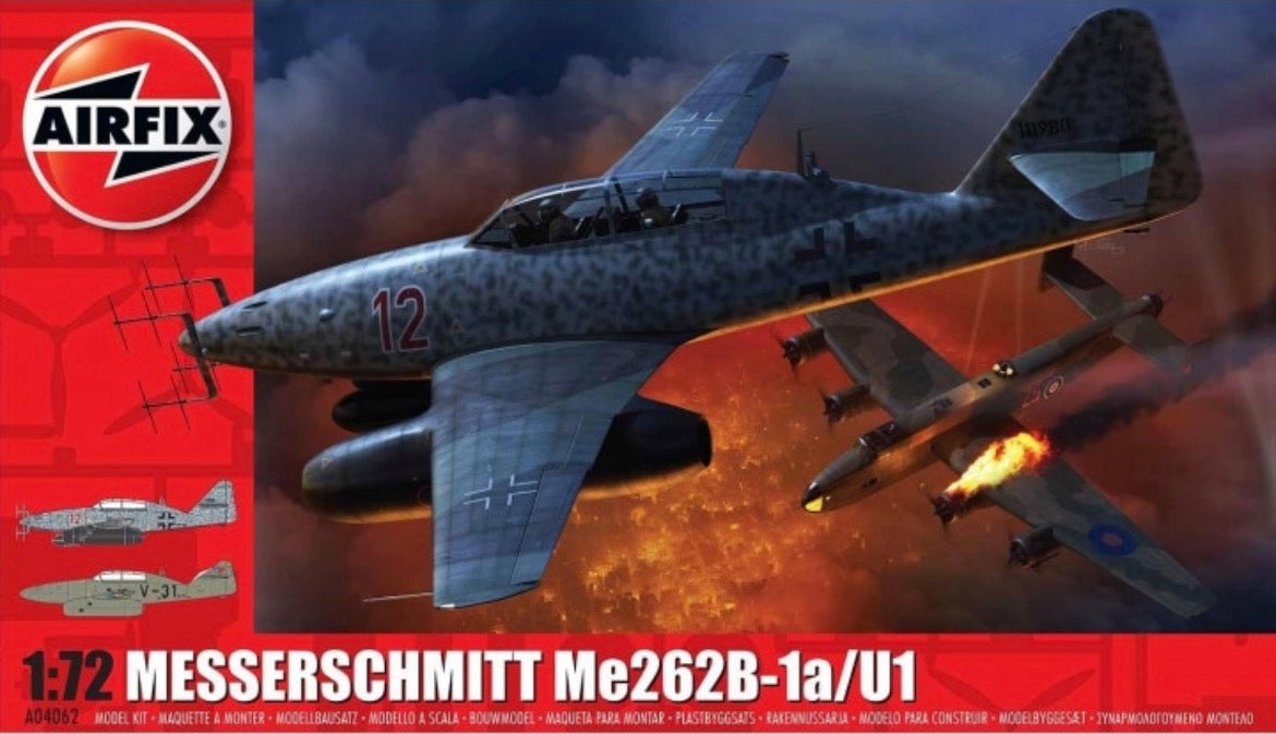 Airfix A04062 Messerschmitt Me262B-1a/U1