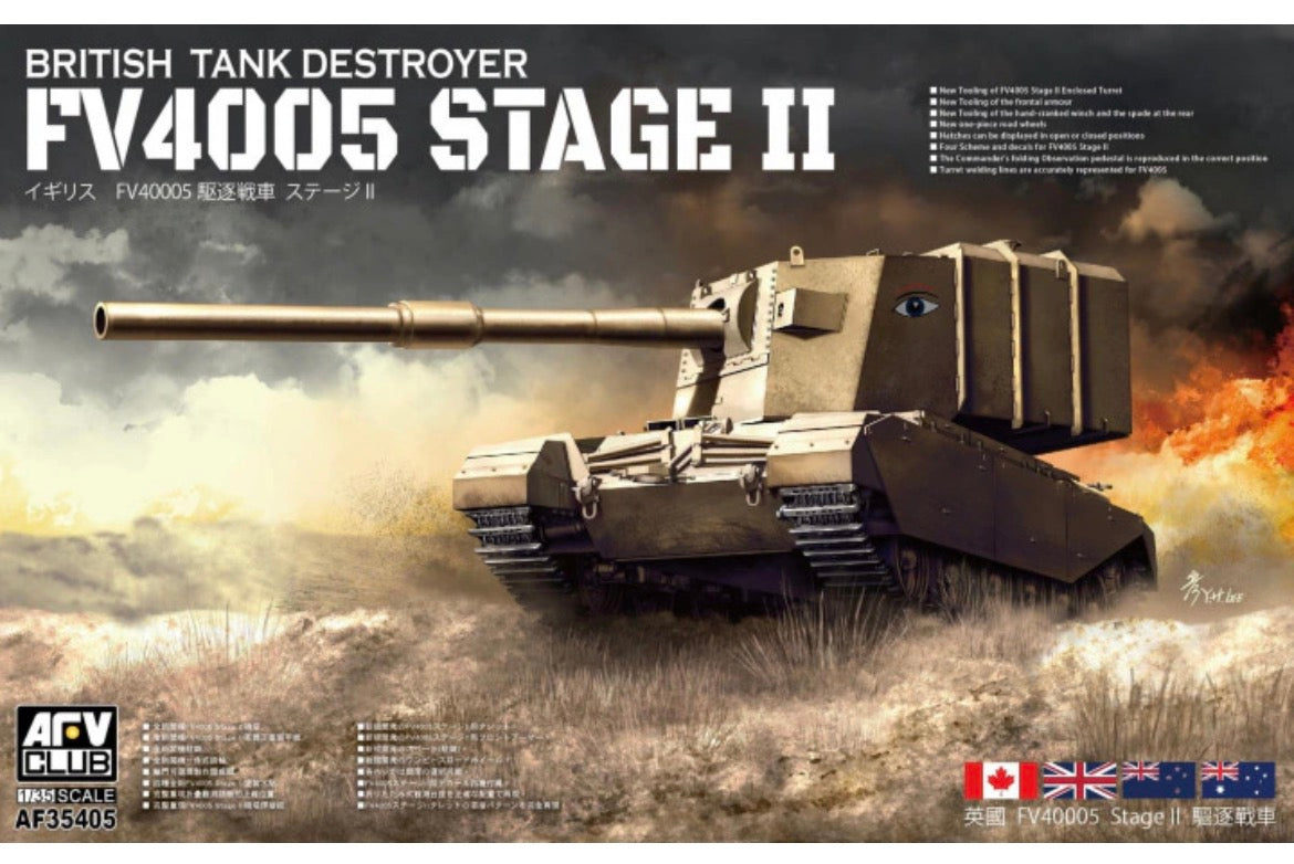 AFV Club AF35405 FV4005 Stage II British Tank Destroyer