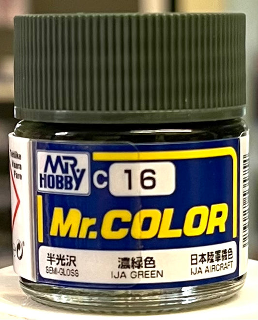 Mr. Color C16 Semi-Gloss IJA Green