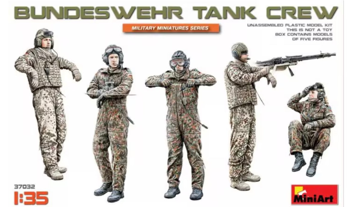 Miniart 37032 Bundeswehr Tank Crew