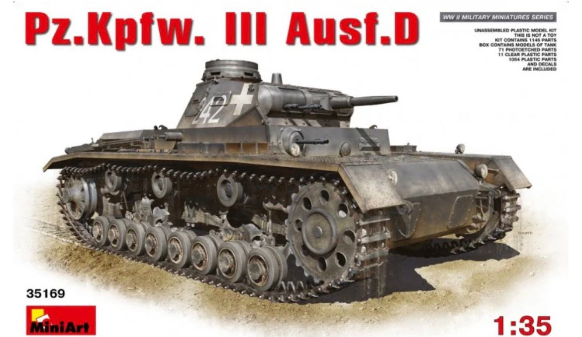 Miniart 35169 Pz.Kpfw. III Ausf.D