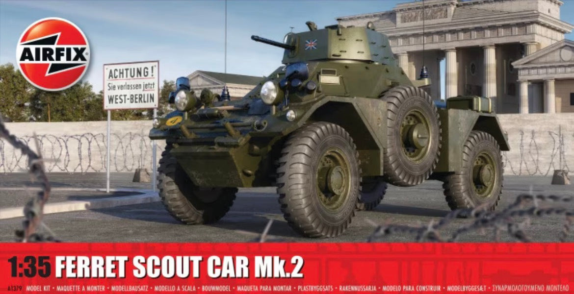 Airfix A1379 Ferret Scout Car Mk.2