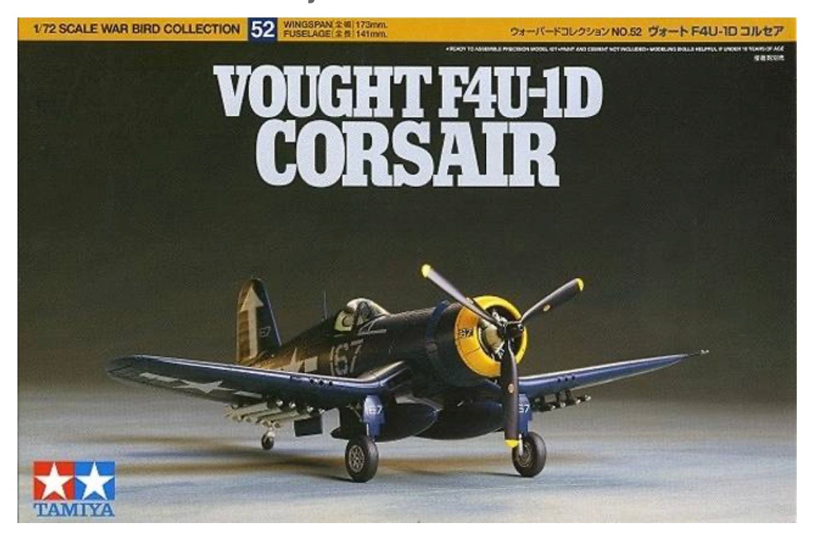Tamiya 60752 Vought F4U-1D Corsair