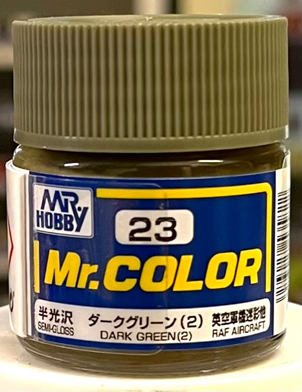 Mr. Color C23 Semi-Gloss Dark Green (2)