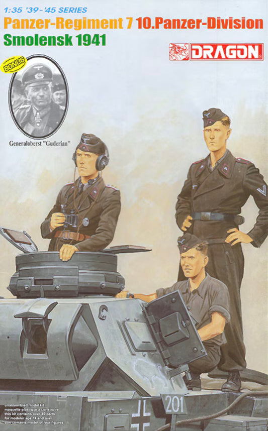 Dragon 6655 Panzer Regiment 7 10 Panzer Division (Smolensk 1941)