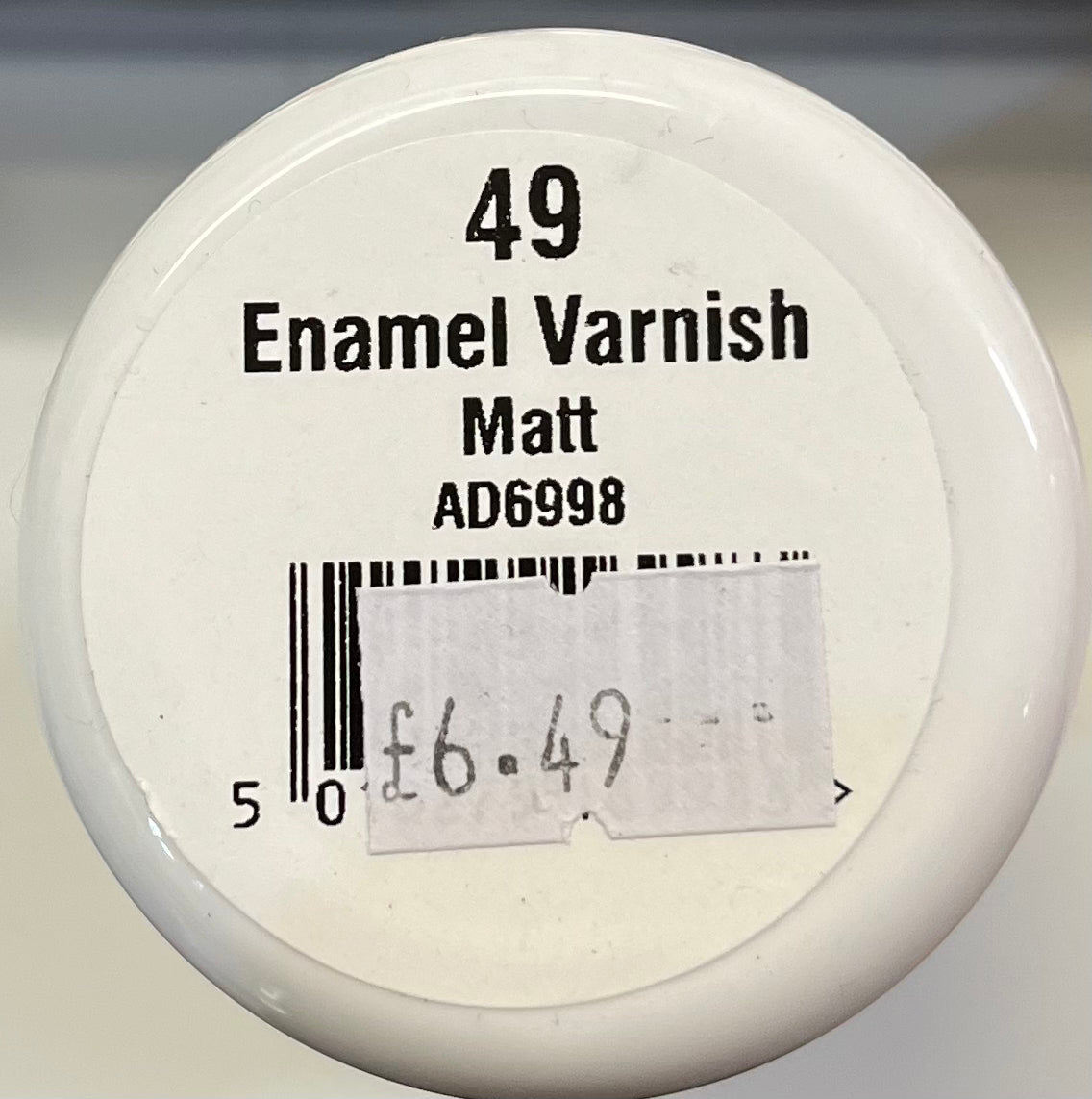 Humbrol Matt Enamel Varnish