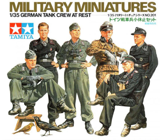 Tamiya 35201 German Tank Crew At Rest