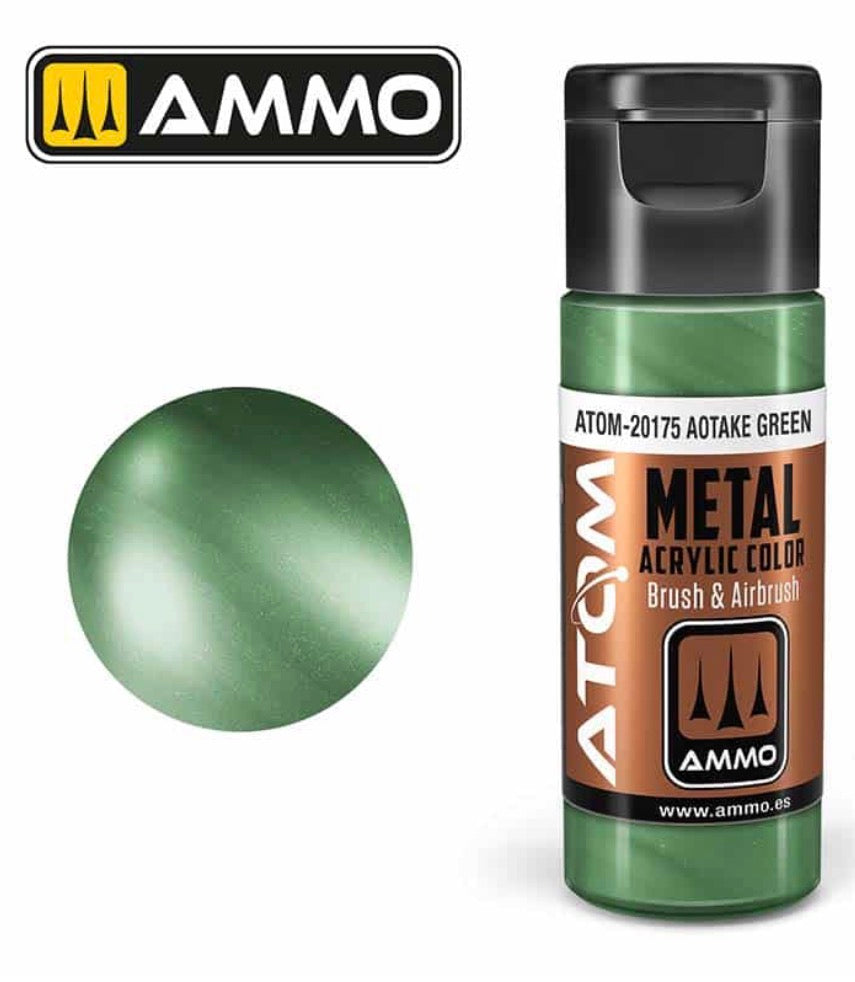 Atom 20175 Metallic Aotake Green