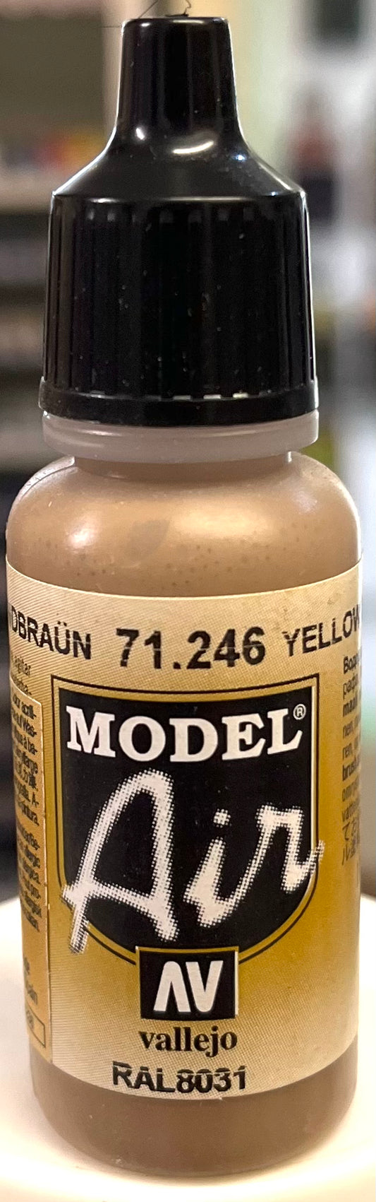 Vallejo Model Air 71.246 Yellow Brown