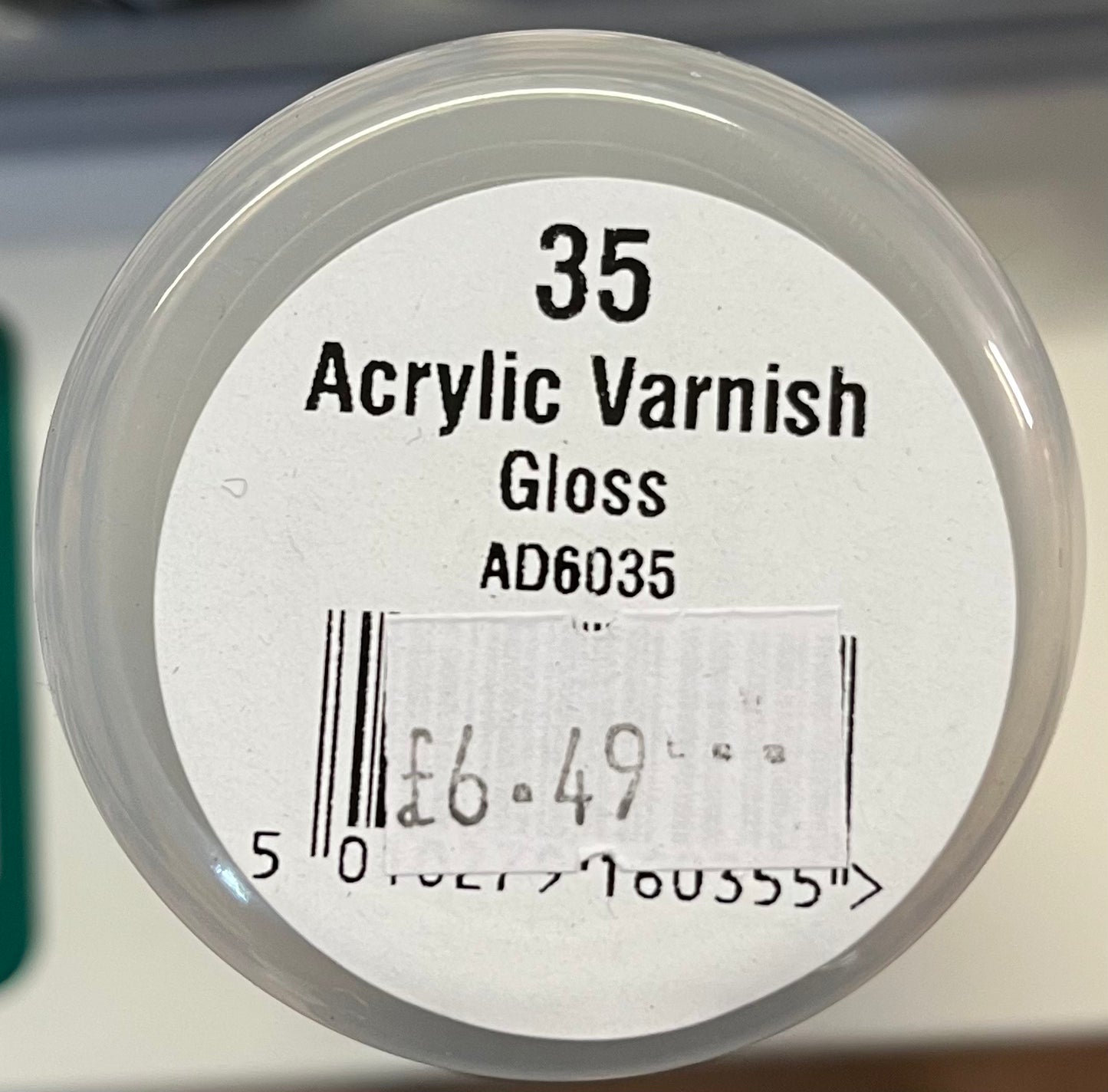 Humbrol Acrylic Gloss Varnish