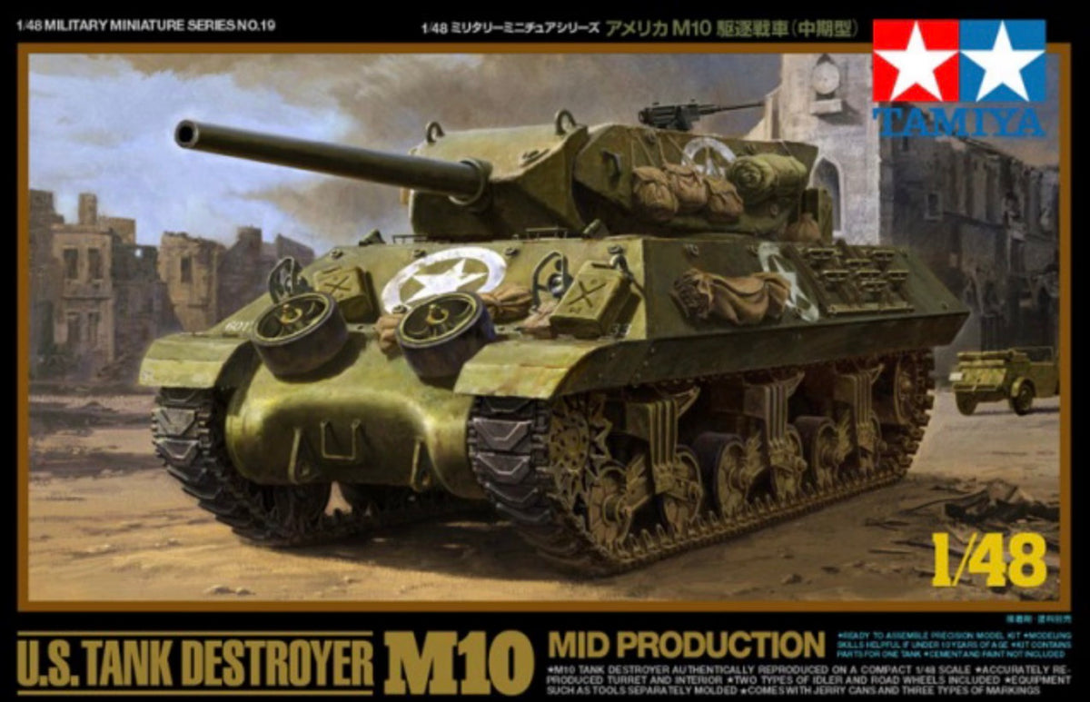 Tamiya 32519 U.S. M10 Tank Destroyer (Mid Production)