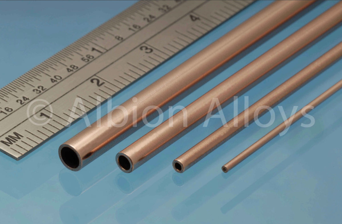 Albion Alloys CT3M Copper Tube 3 X 0.45mm