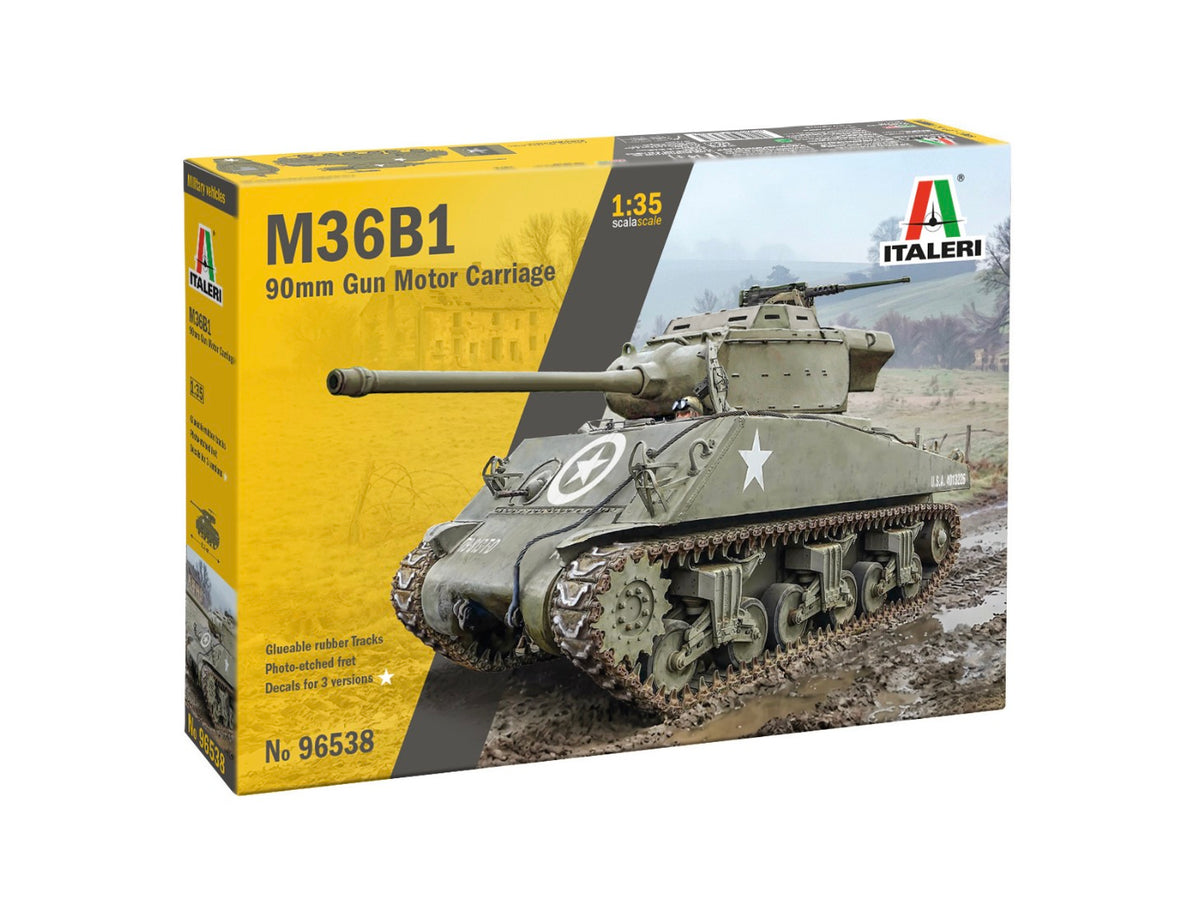 Italeri 96538 M36B1 90mm Gun Motor Carriage