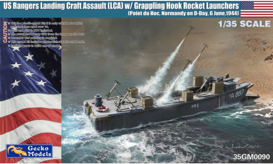 Gecko Models 35GM0090 US Rangers Landing Craft (LCA)