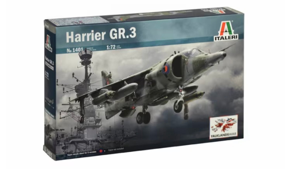 Italeri 1401 Harrier GR.3