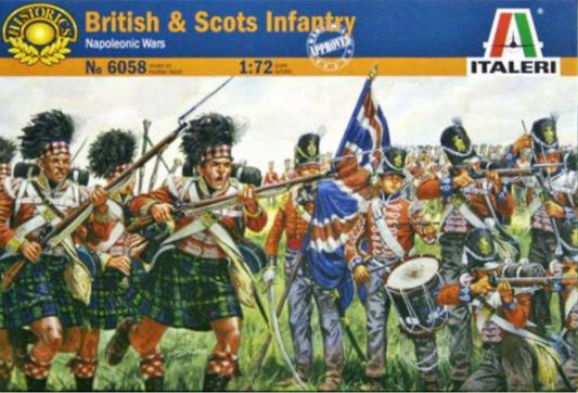 Italeri No.6058 British & Scots Infantry