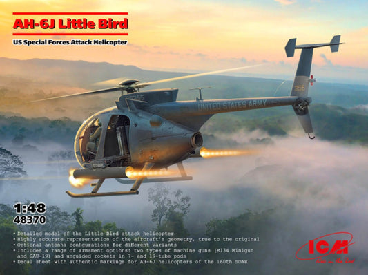 ICM 48370 AH-6J Little Bird