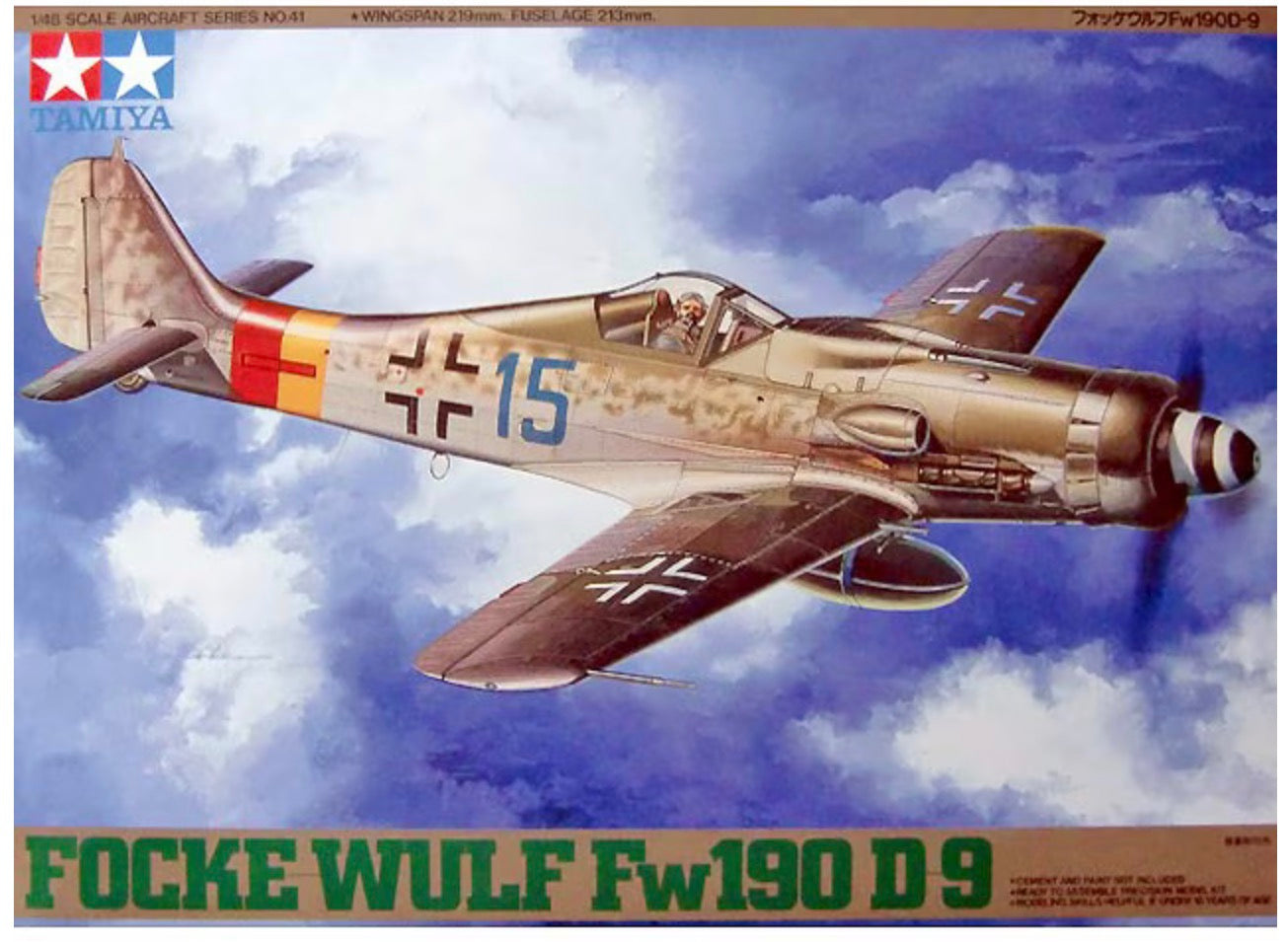 Tamiya 61041 Focke-Wulf Fw190 D-9