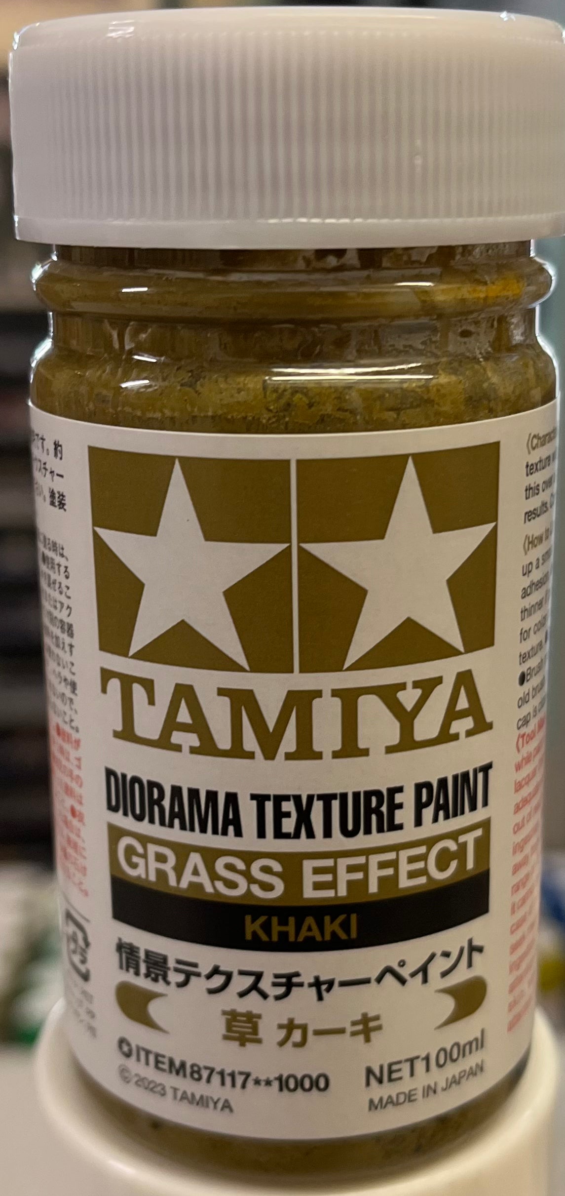 Tamiya Diorama Texture Paint-Grass Effect - Khaki