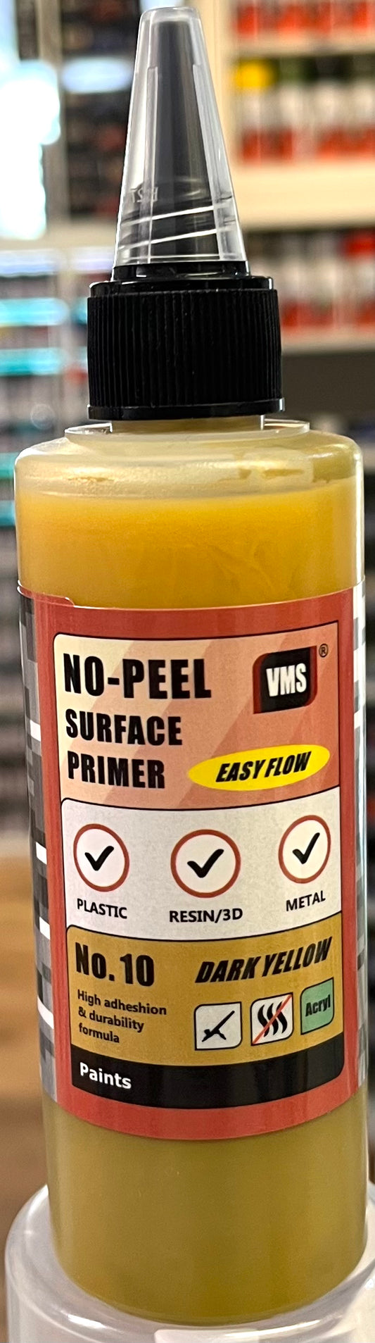 VMS No-Peel Surface Primer No.10 Dark Yellow