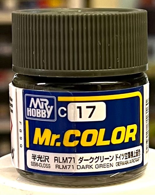 Mr. Color C17 Semi-Gloss RLM71 Dark Green
