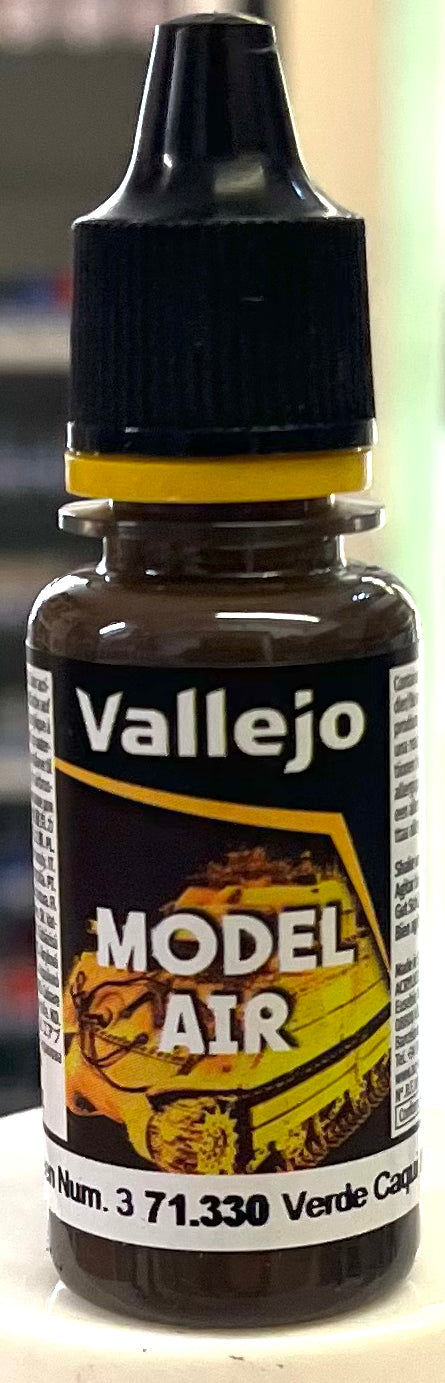 Vallejo Model Air 71.330 Khaki Green #3