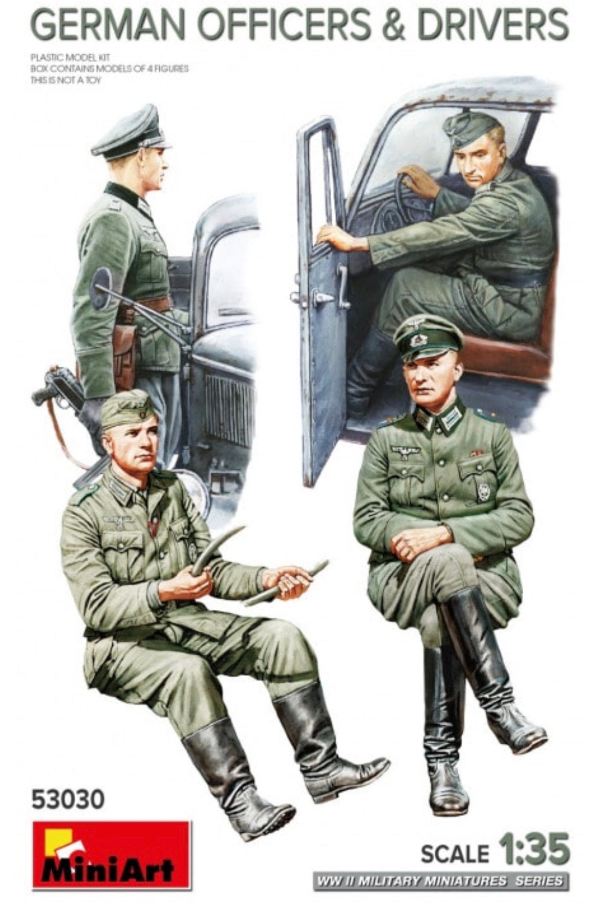 Miniart 53030 German Officers & Drivers