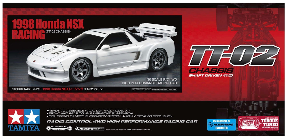 Tamiya 58739 RC 1998 Honda NSX Racing