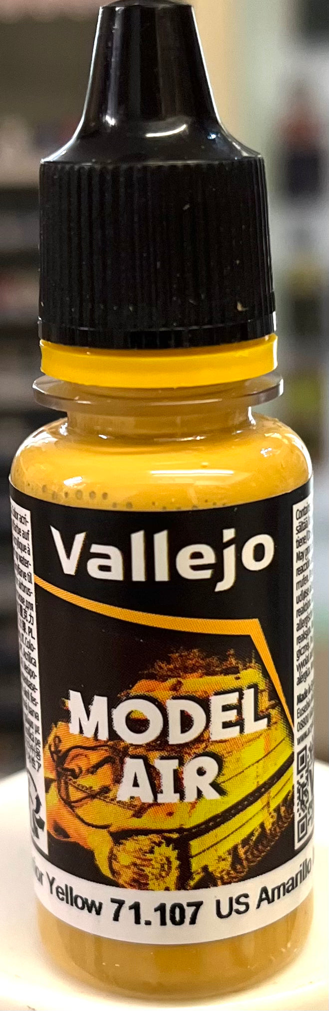 Vallejo Model Air 71.107 US Interior Yellow