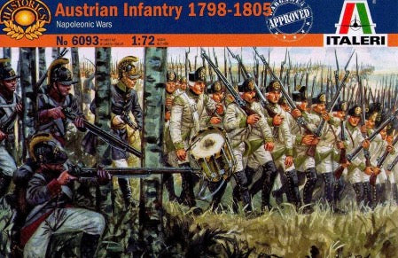 Italeri No.6093 Austrian Infantry 1798-1805