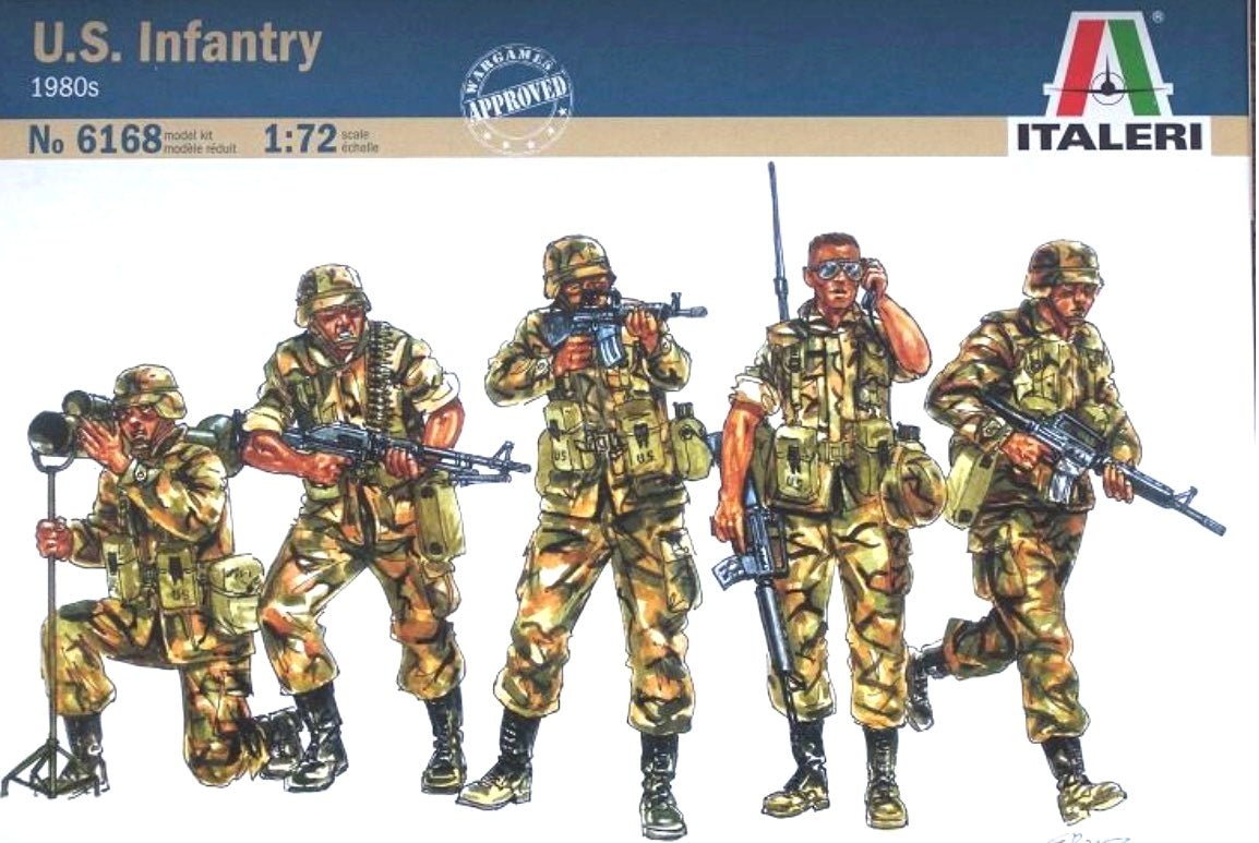 Italeri No.6168 US Infantry