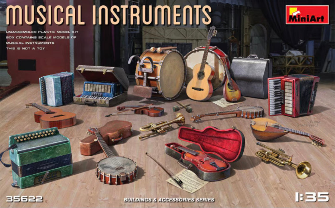 Miniart 35622 Musical Instruments
