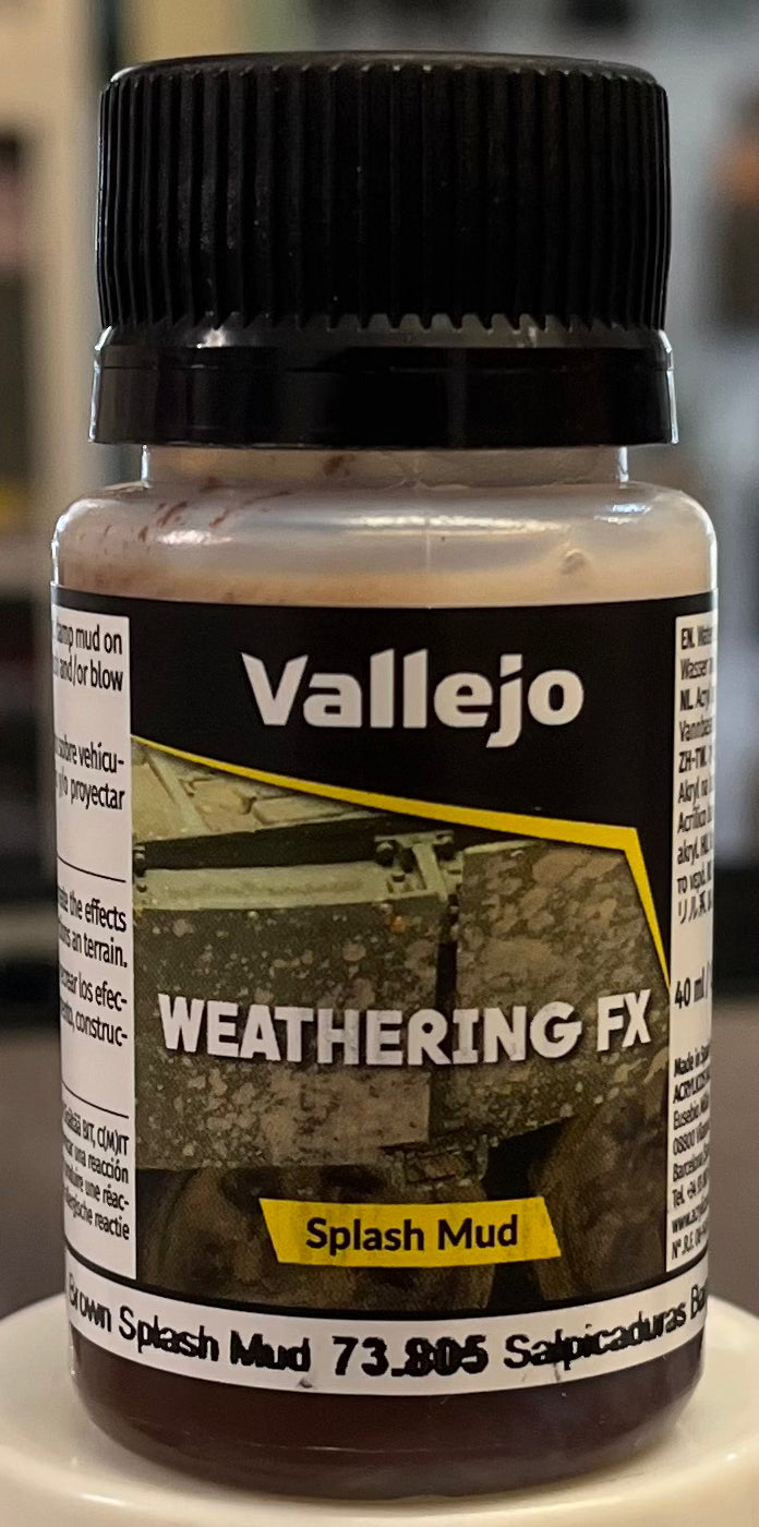 Vallejo Weathering FX 73.805 Brown Splash Mud