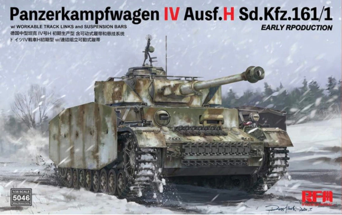 Ryefield Model RFM5046 Panzerkampfwagen IV Ausf.H
